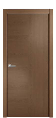 Дверь межкомнатная Unit 09 Цвет Дуб Темный Покрытие Шпон натуральный  Наличник L 75 Цена 54600