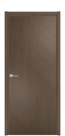 Дверь межкомнатная Юнит 11 Цвет Эспрессо 1604C Покрытие Шпон Файн Лайн  Наличник L 50 Цена 54023