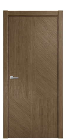 Дверь межкомнатная Unit 11 Цвет Дуб Шоколад Покрытие Шпон масло  Наличник L 75 Цена 60675