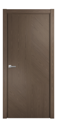 Дверь межкомнатная Unit 11 Цвет ESPRESSO 1604C Покрытие Шпон Fine Line  Наличник L 75 Цена 41103
