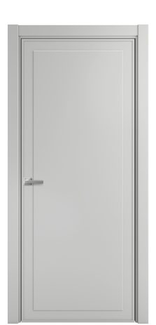 Дверь межкомнатная Line 5 Цвет Телегрей Покрытие Эмаль  Наличник L 75 Цена 57675