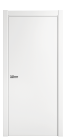Дверь межкомнатная Порте 39-00 в эмали Цвет Белый Покрытие Эмаль  Наличник L 75 Цена 35048
