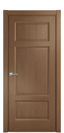 Дверь межкомнатная Neoclassic 3 Цвет Дуб Темный Покрытие Шпон натуральный  Наличник L 75 Цена 48050