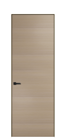 Дверь межкомнатная Секрет 59-00 Цвет Дюна 607S Покрытие ШПОН Мультишпон Наличник  Скрытый короб золото Цена 42635